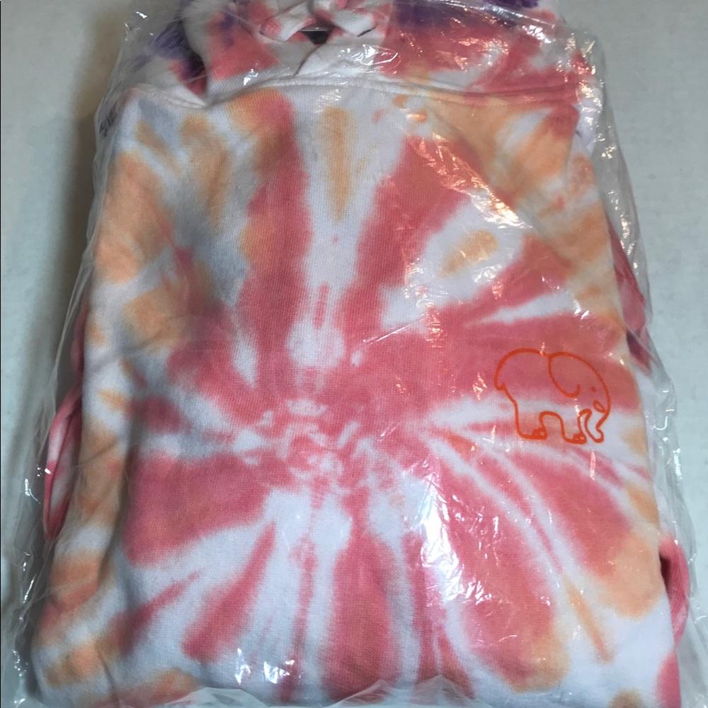 PRICE FIRM BNWT Ivory Ella Sunset Tie Dye Medium GREAT HOODIE! FINAL PRICE - Picture 13 of 13
